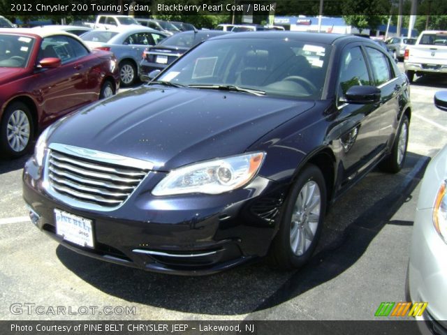 2012 Chrysler 200 Touring Sedan in Blackberry Pearl Coat