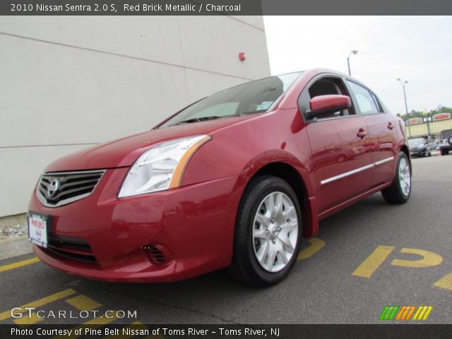 2010 Nissan Sentra 2.0 S in Red Brick Metallic
