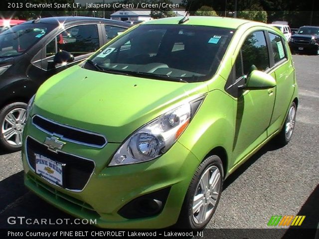 2013 Chevrolet Spark LT in Jalapeno (Green)