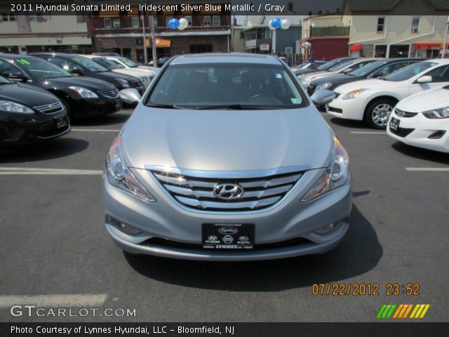 2011 Hyundai Sonata Limited in Iridescent Silver Blue Metallic