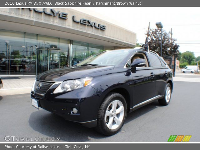 2010 Lexus RX 350 AWD in Black Sapphire Pearl