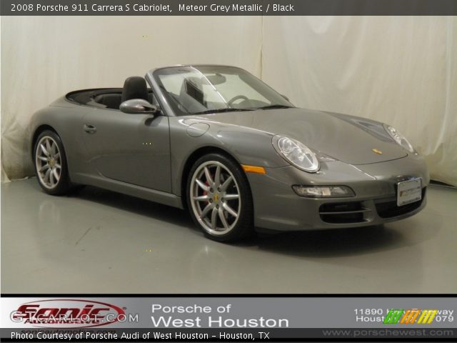 2008 Porsche 911 Carrera S Cabriolet in Meteor Grey Metallic