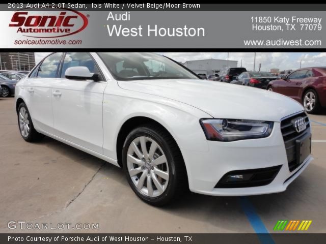 2013 Audi A4 2.0T Sedan in Ibis White