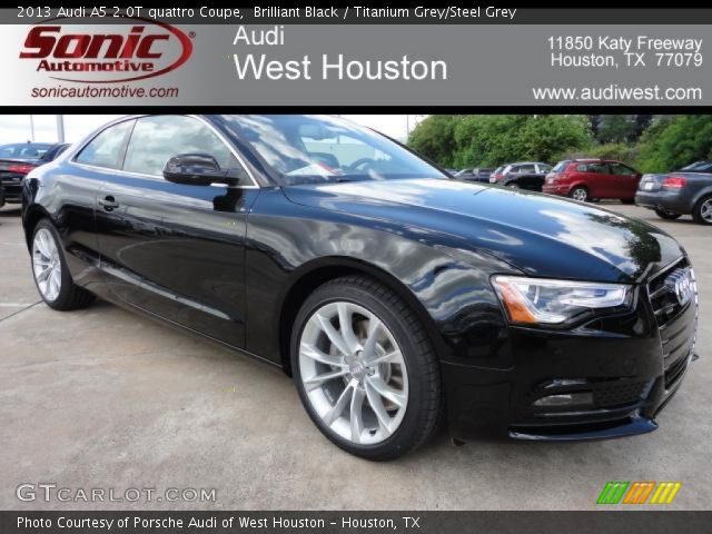 2013 Audi A5 2.0T quattro Coupe in Brilliant Black