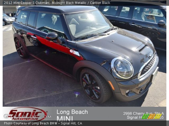 2012 Mini Cooper S Clubman in Midnight Black Metallic