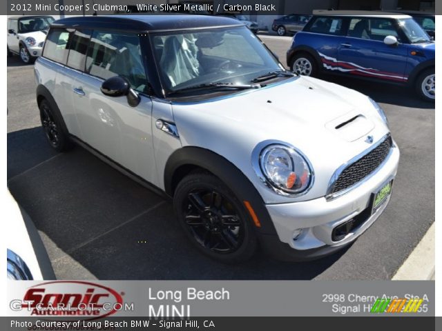 2012 Mini Cooper S Clubman in White Silver Metallic