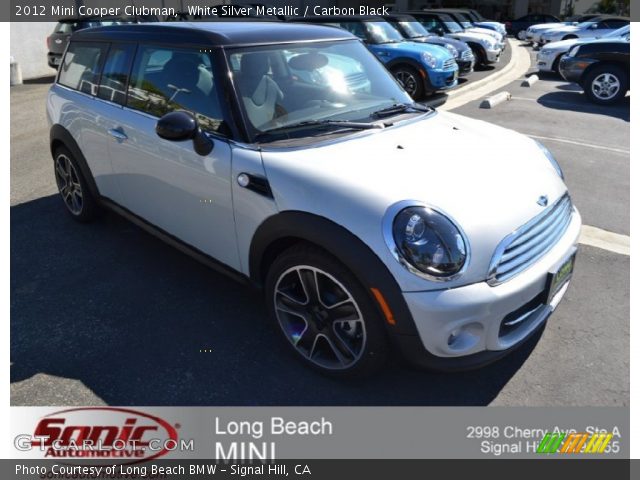 2012 Mini Cooper Clubman in White Silver Metallic