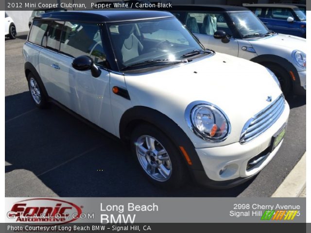 2012 Mini Cooper Clubman in Pepper White