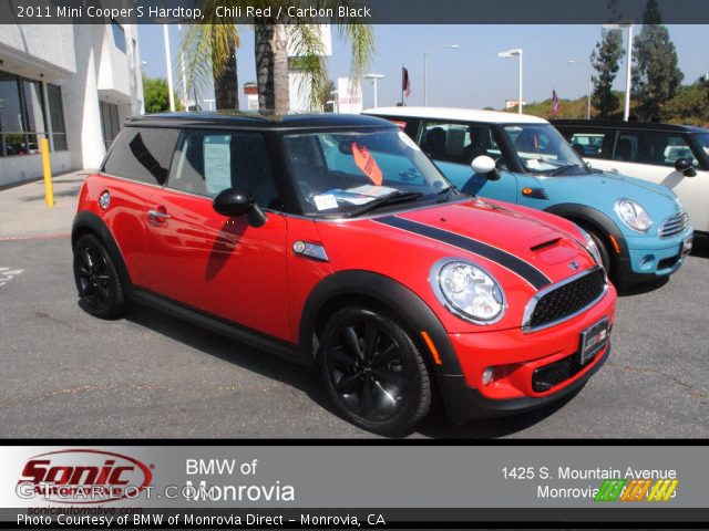 2011 Mini Cooper S Hardtop in Chili Red