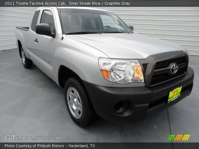 2011 Toyota Tacoma Access Cab in Silver Streak Mica