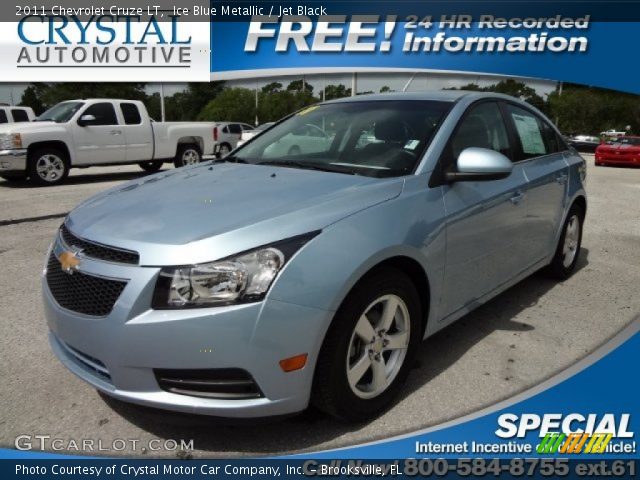 2011 Chevrolet Cruze LT in Ice Blue Metallic