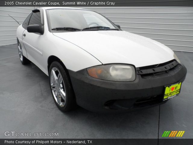 2005 Chevrolet Cavalier Coupe in Summit White