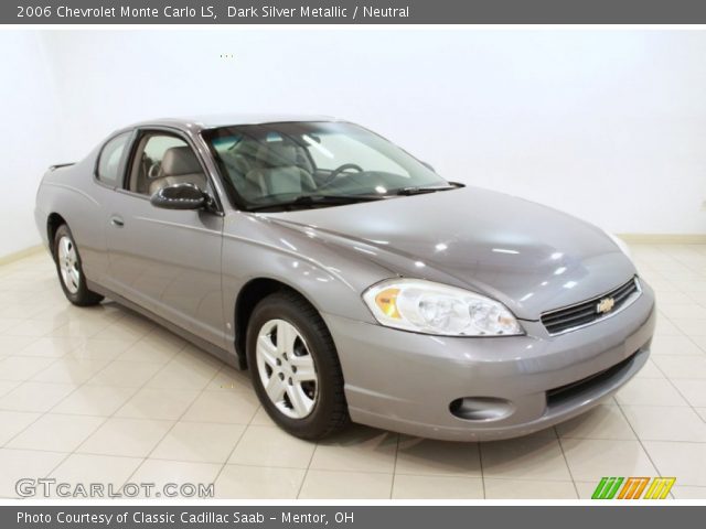 2006 Chevrolet Monte Carlo LS in Dark Silver Metallic