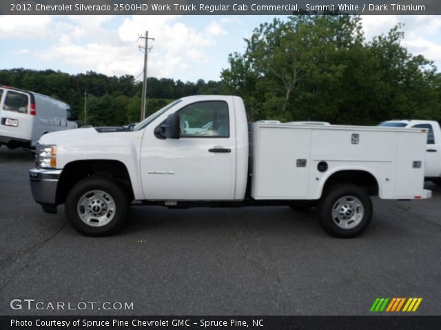2012 Chevrolet Silverado 2500HD Work Truck Regular Cab Commercial in Summit White