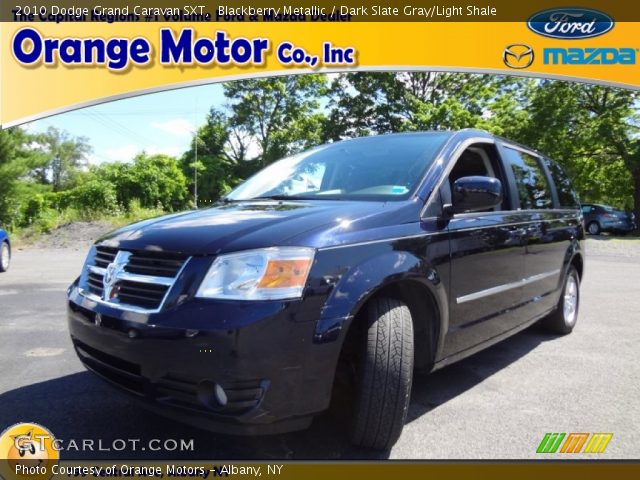 2010 Dodge Grand Caravan SXT in Blackberry Metallic