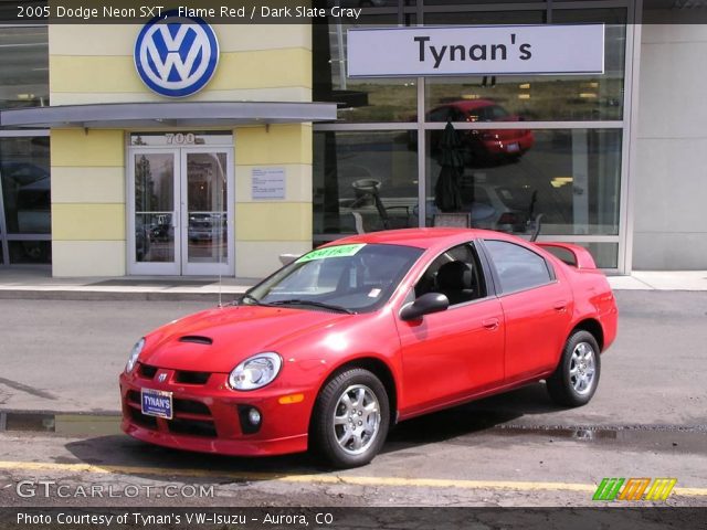 2005 Dodge Neon SXT in Flame Red