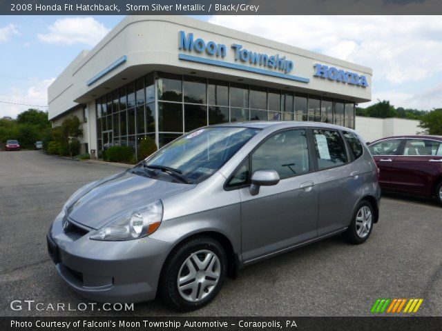 2008 Honda Fit Hatchback in Storm Silver Metallic