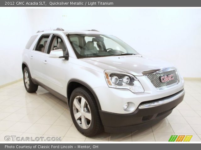 2012 GMC Acadia SLT in Quicksilver Metallic