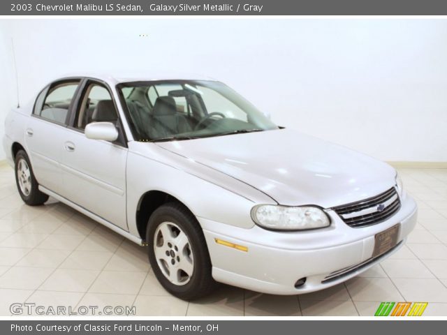 2003 Chevrolet Malibu LS Sedan in Galaxy Silver Metallic