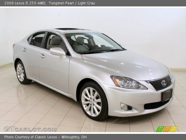 2009 Lexus IS 250 AWD in Tungsten Pearl