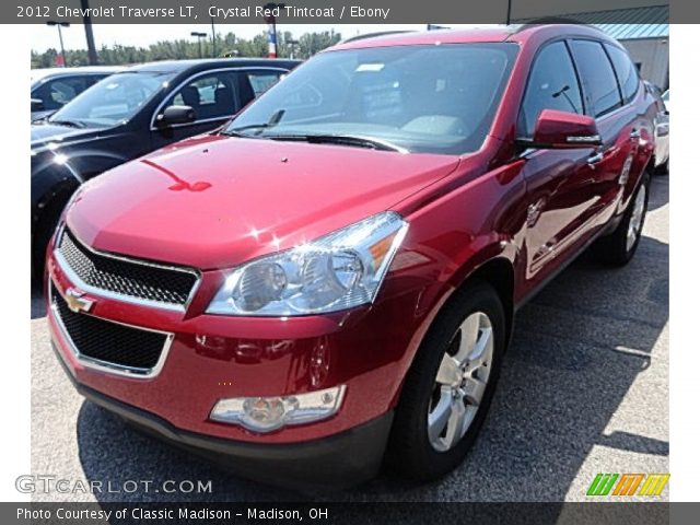 2012 Chevrolet Traverse LT in Crystal Red Tintcoat