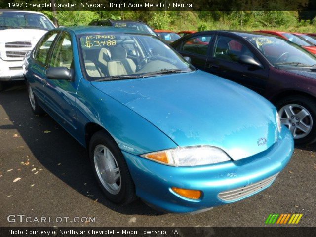 1997 Chevrolet Cavalier LS Sedan in Bright Aqua Metallic