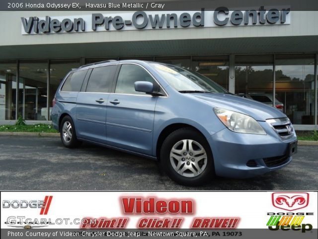 2006 Honda Odyssey EX in Havasu Blue Metallic