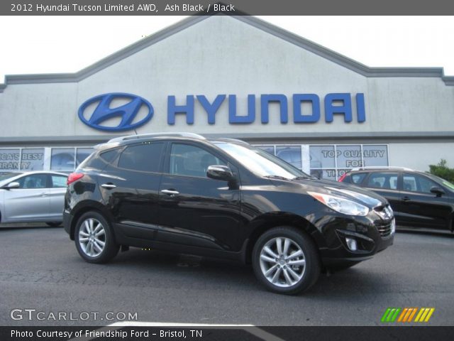 2012 Hyundai Tucson Limited AWD in Ash Black