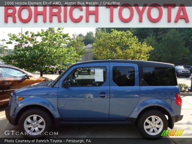 2006 Honda Element EX-P AWD in Atomic Blue Metallic