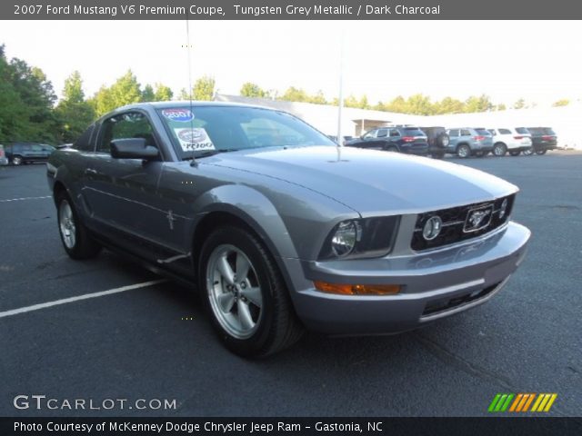 Tungsten Grey Metallic 2007 Ford Mustang V6 Premium Coupe