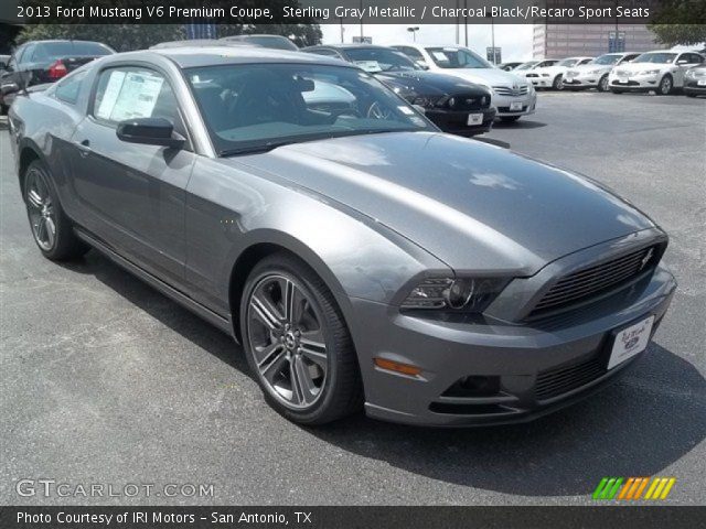 2013 Ford Mustang V6 Premium Coupe in Sterling Gray Metallic