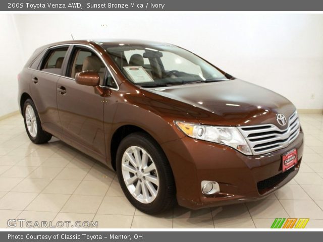 2009 Toyota Venza AWD in Sunset Bronze Mica