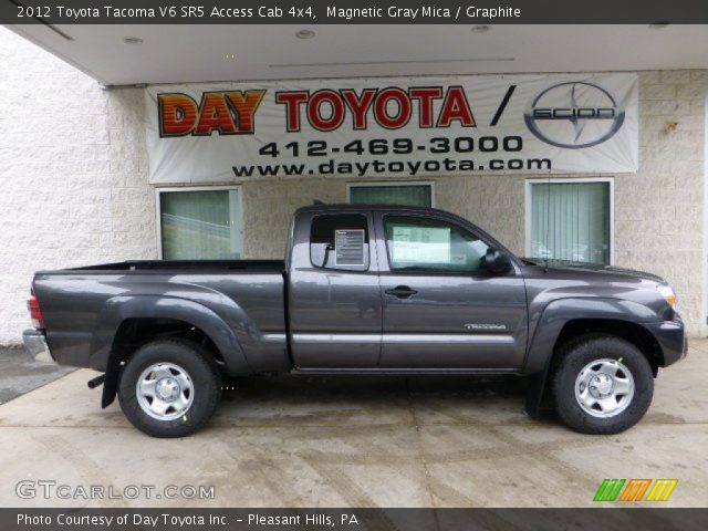 2012 Toyota Tacoma V6 SR5 Access Cab 4x4 in Magnetic Gray Mica