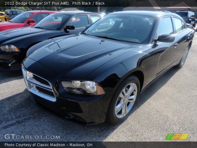 2012 Dodge Charger SXT Plus AWD in Pitch Black