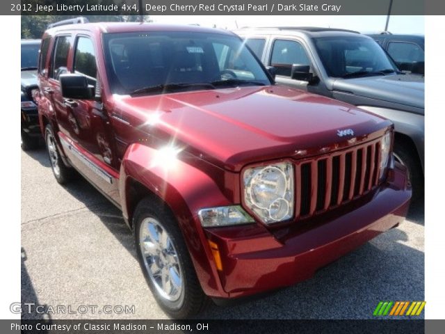 2012 Jeep Liberty Latitude 4x4 in Deep Cherry Red Crystal Pearl
