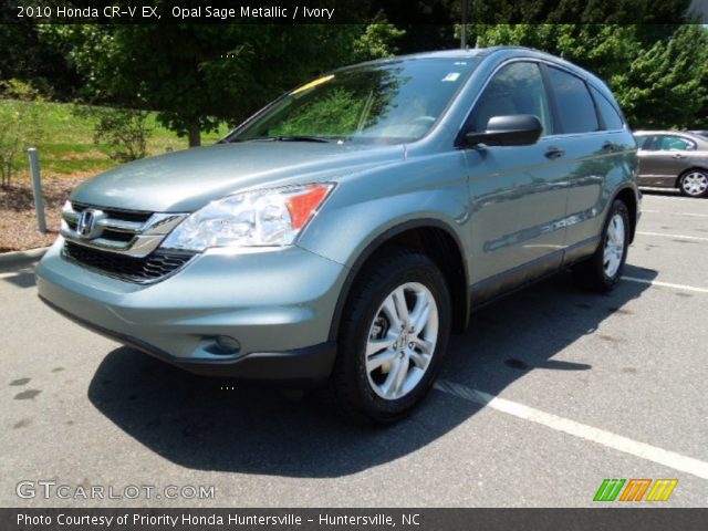 2010 Honda CR-V EX in Opal Sage Metallic