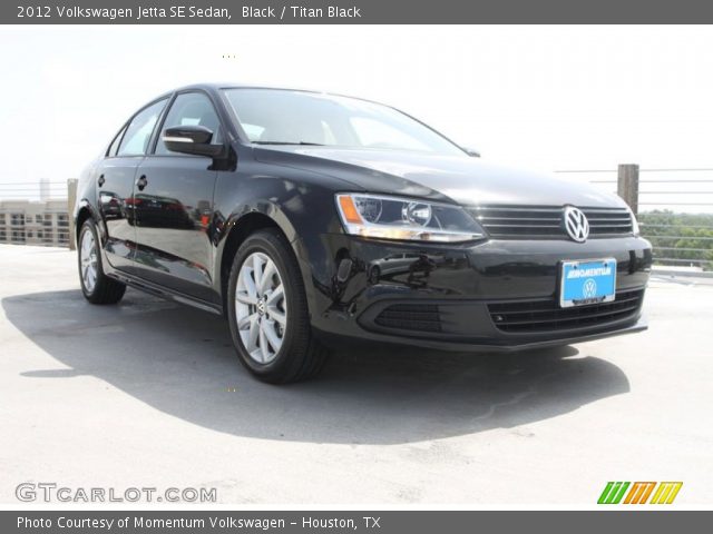 2012 Volkswagen Jetta SE Sedan in Black