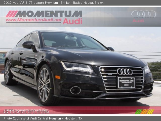 2012 Audi A7 3.0T quattro Premium in Brilliant Black