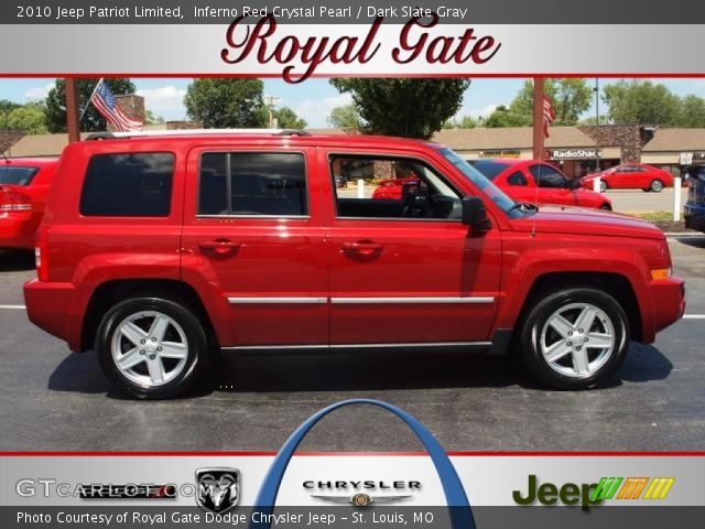 2010 Jeep Patriot Limited in Inferno Red Crystal Pearl