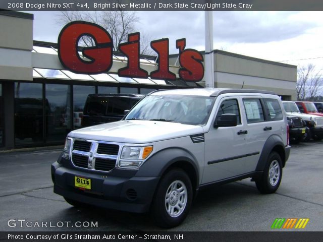 2008 Dodge Nitro SXT 4x4 in Bright Silver Metallic