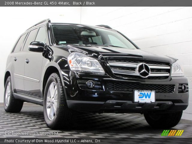 2008 Mercedes-Benz GL 450 4Matic in Black