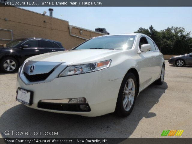 2011 Acura TL 3.5 in White Diamond Pearl
