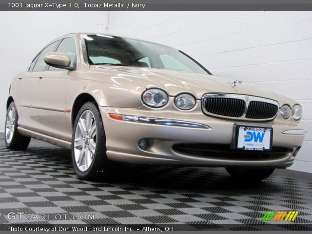 2003 Jaguar X-Type 3.0 in Topaz Metallic