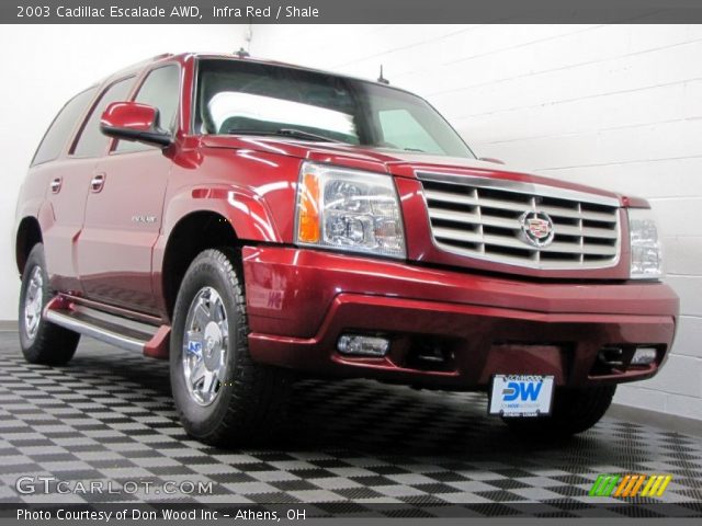 2003 Cadillac Escalade AWD in Infra Red