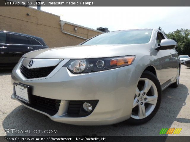 2010 Acura TSX Sedan in Palladium Metallic
