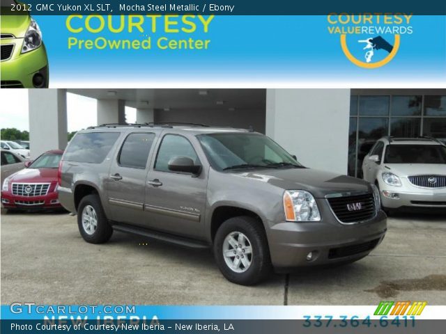 2012 GMC Yukon XL SLT in Mocha Steel Metallic