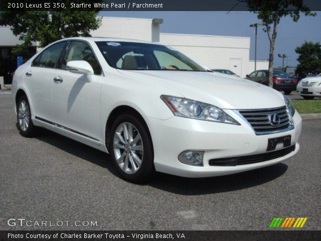 2010 Lexus ES 350 in Starfire White Pearl