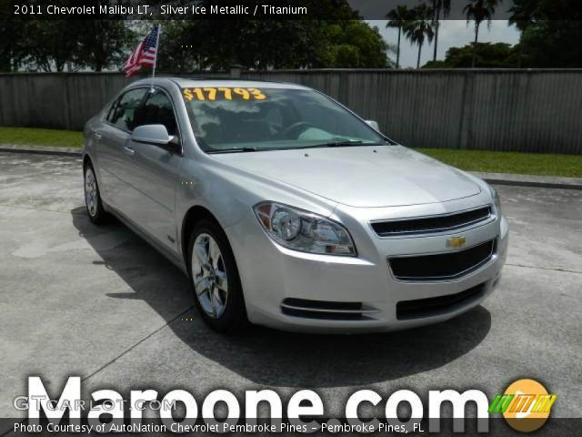 2011 Chevrolet Malibu LT in Silver Ice Metallic