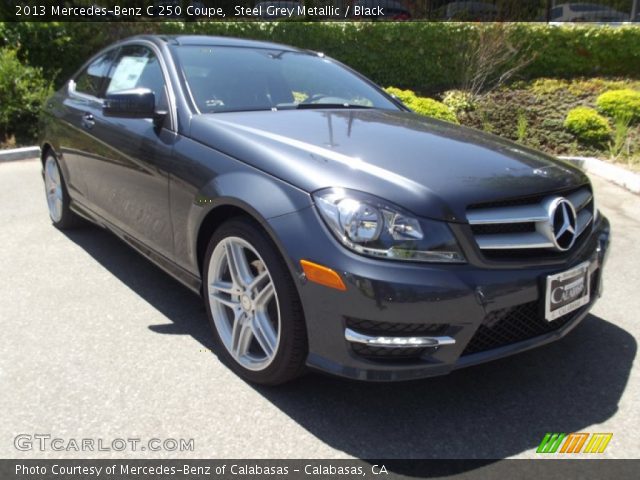 2013 Mercedes-Benz C 250 Coupe in Steel Grey Metallic