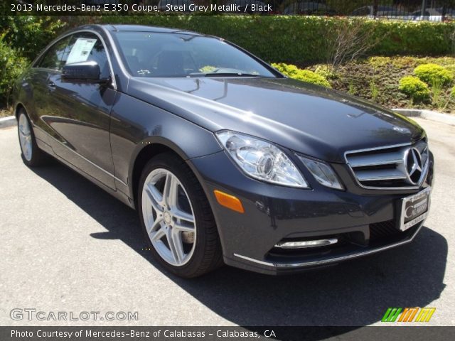 2013 Mercedes-Benz E 350 Coupe in Steel Grey Metallic